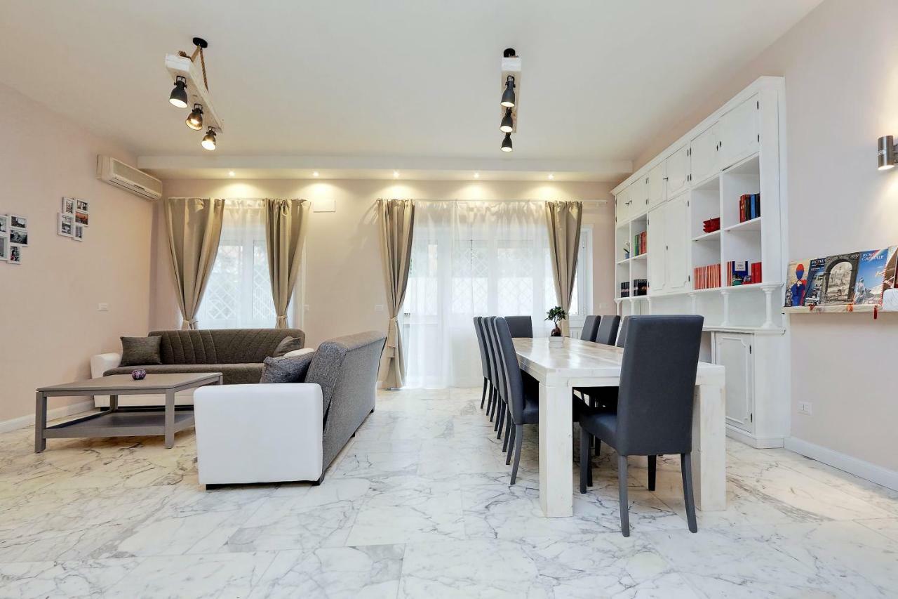 Terraced Apartment - Metro To Vatican & Center 罗马 外观 照片